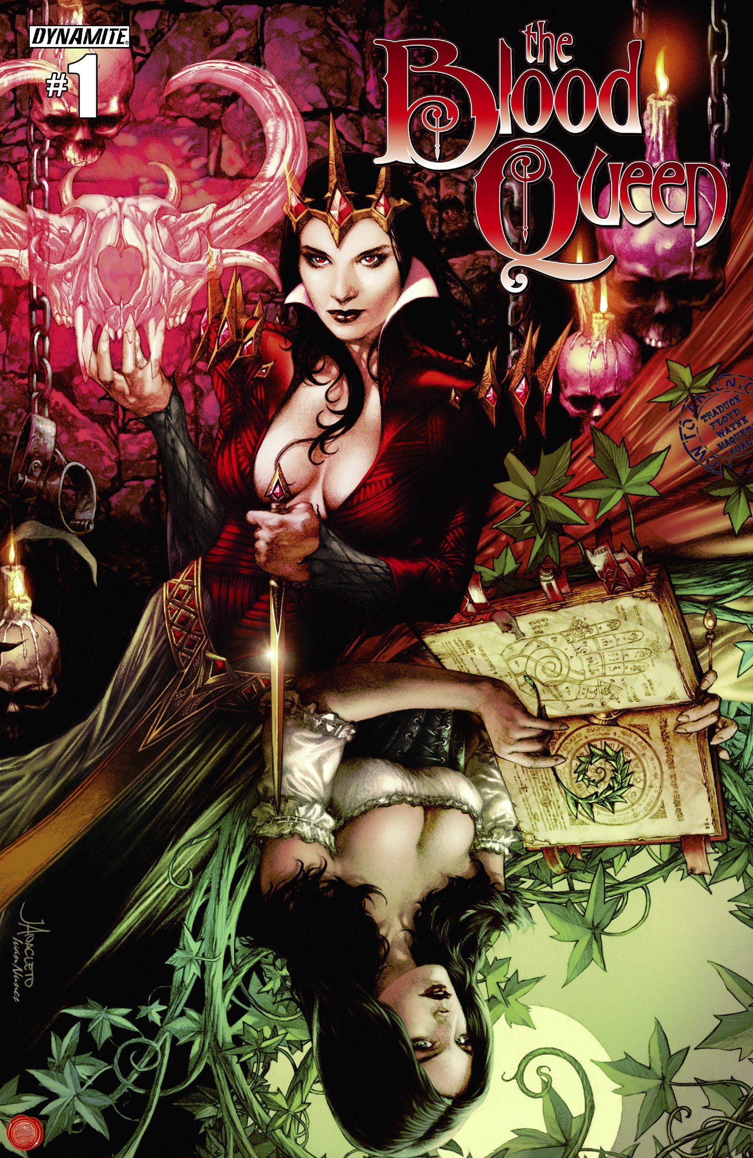 Portada ampliada de The Blood Queen