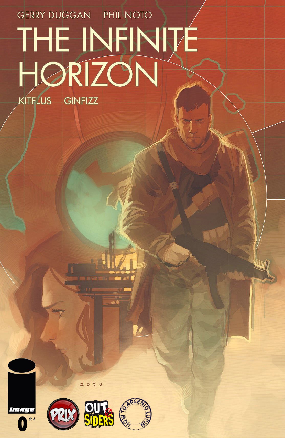 Portada ampliada de THE INFINITE HORIZON