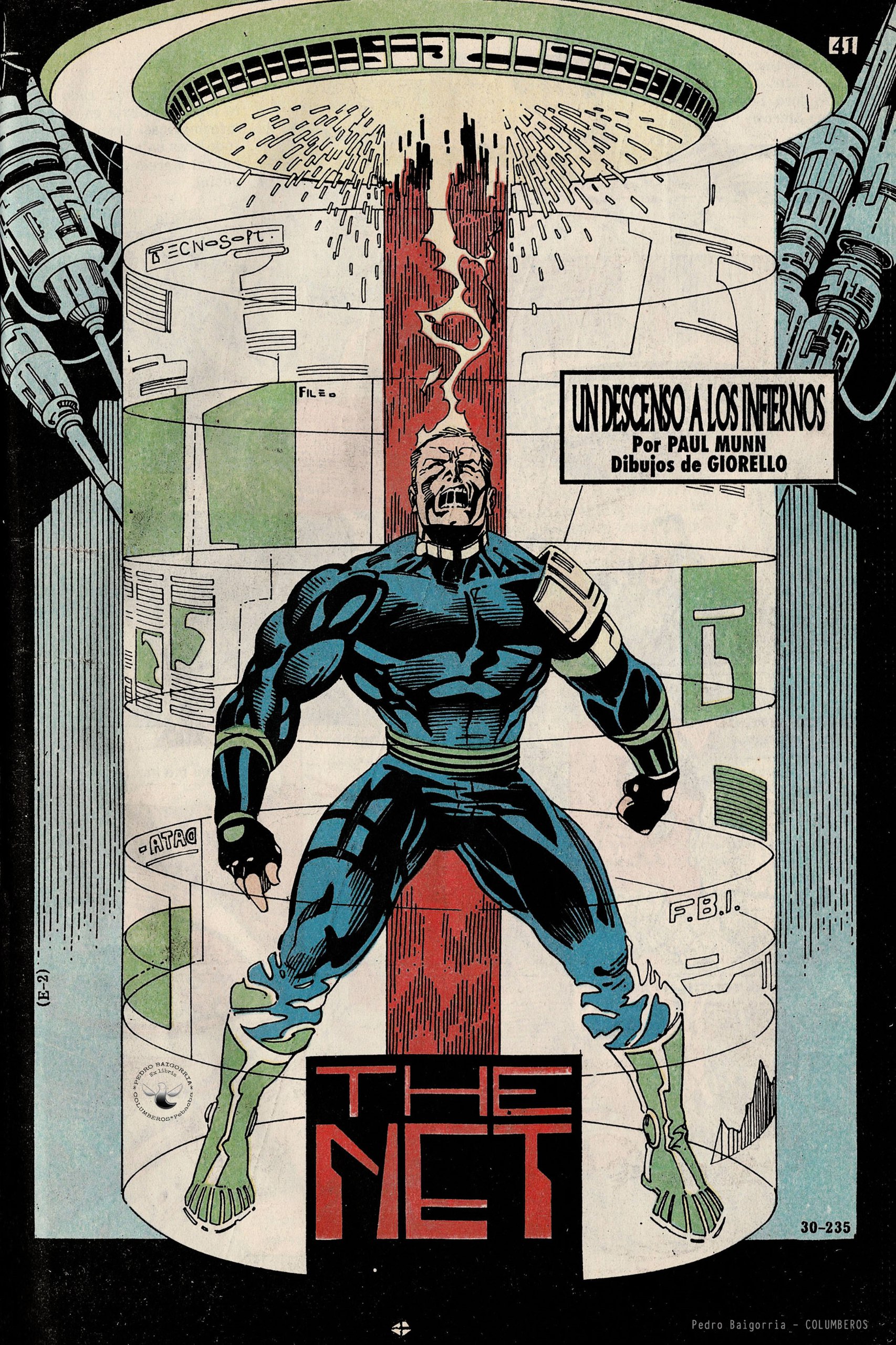 Portada ampliada de THE NET