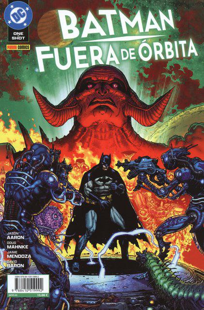 Portada ampliada de BATMAN FUERA DE ÓRBITA