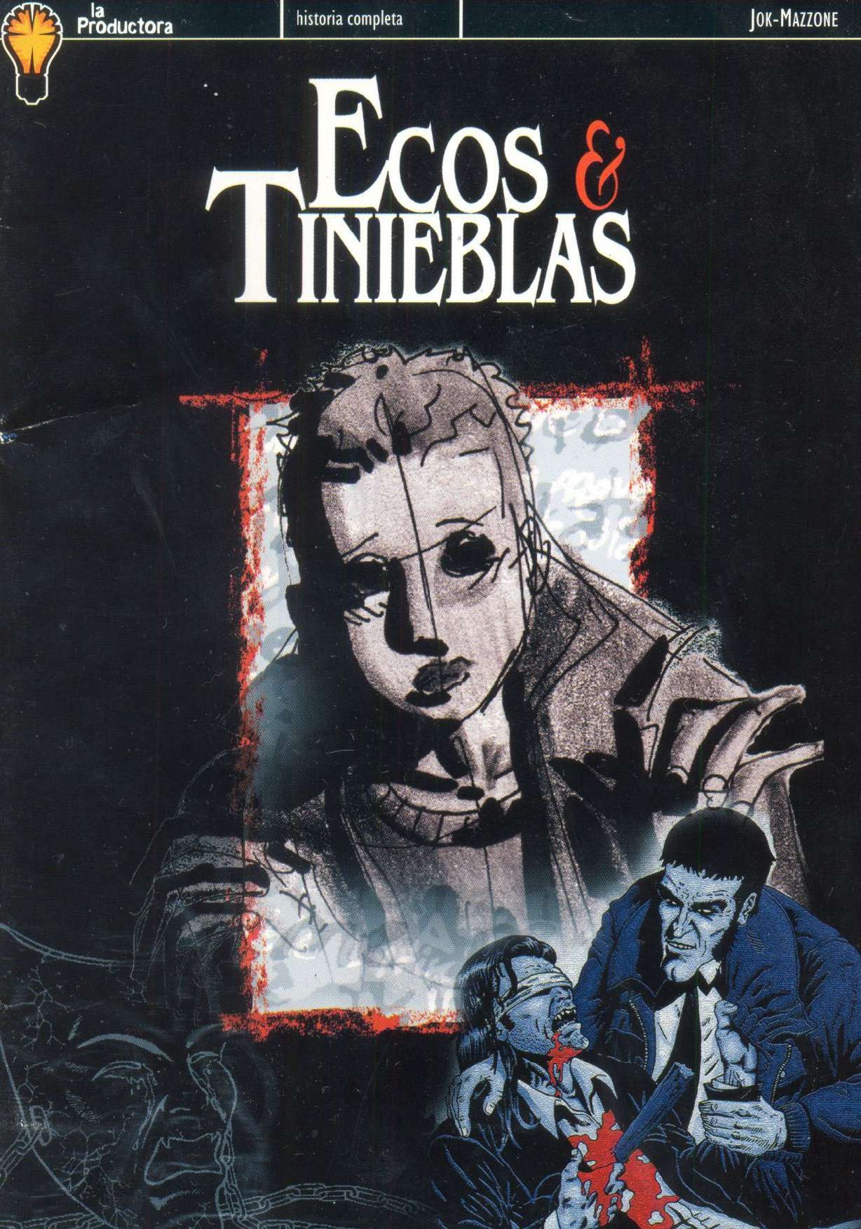 Portada ampliada de Ecos & Tinieblas