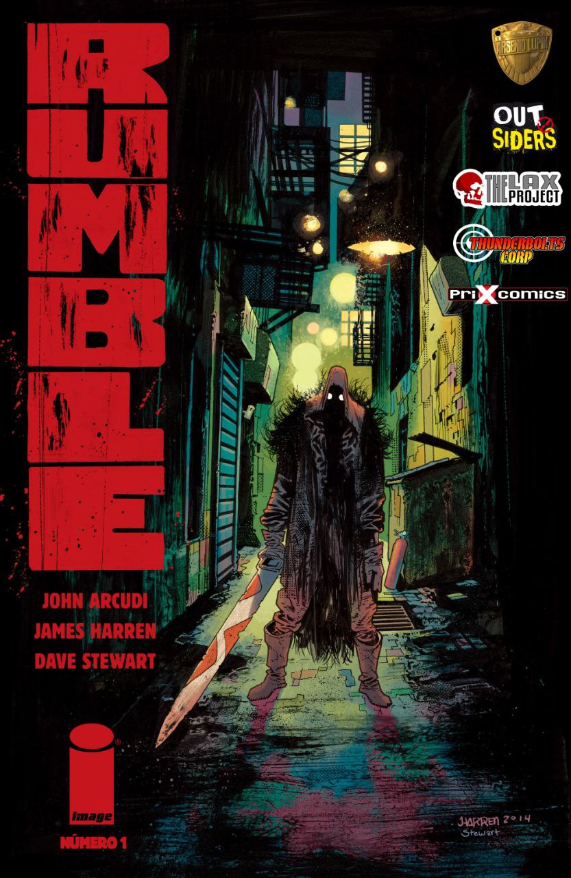 Portada ampliada de RUMBLE