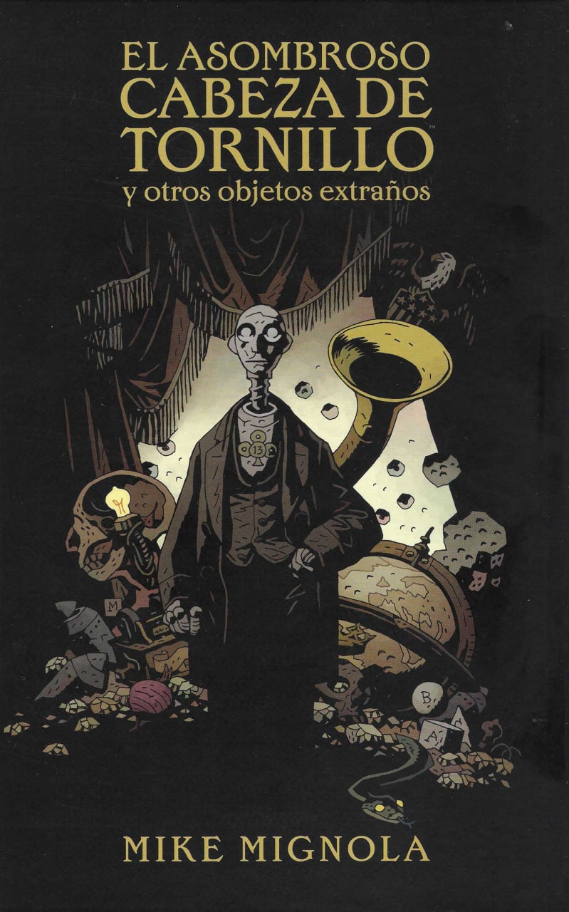 Portada ampliada de EL ASOMBROSO CABEZA DE TORNILLO y otros objetos extraños