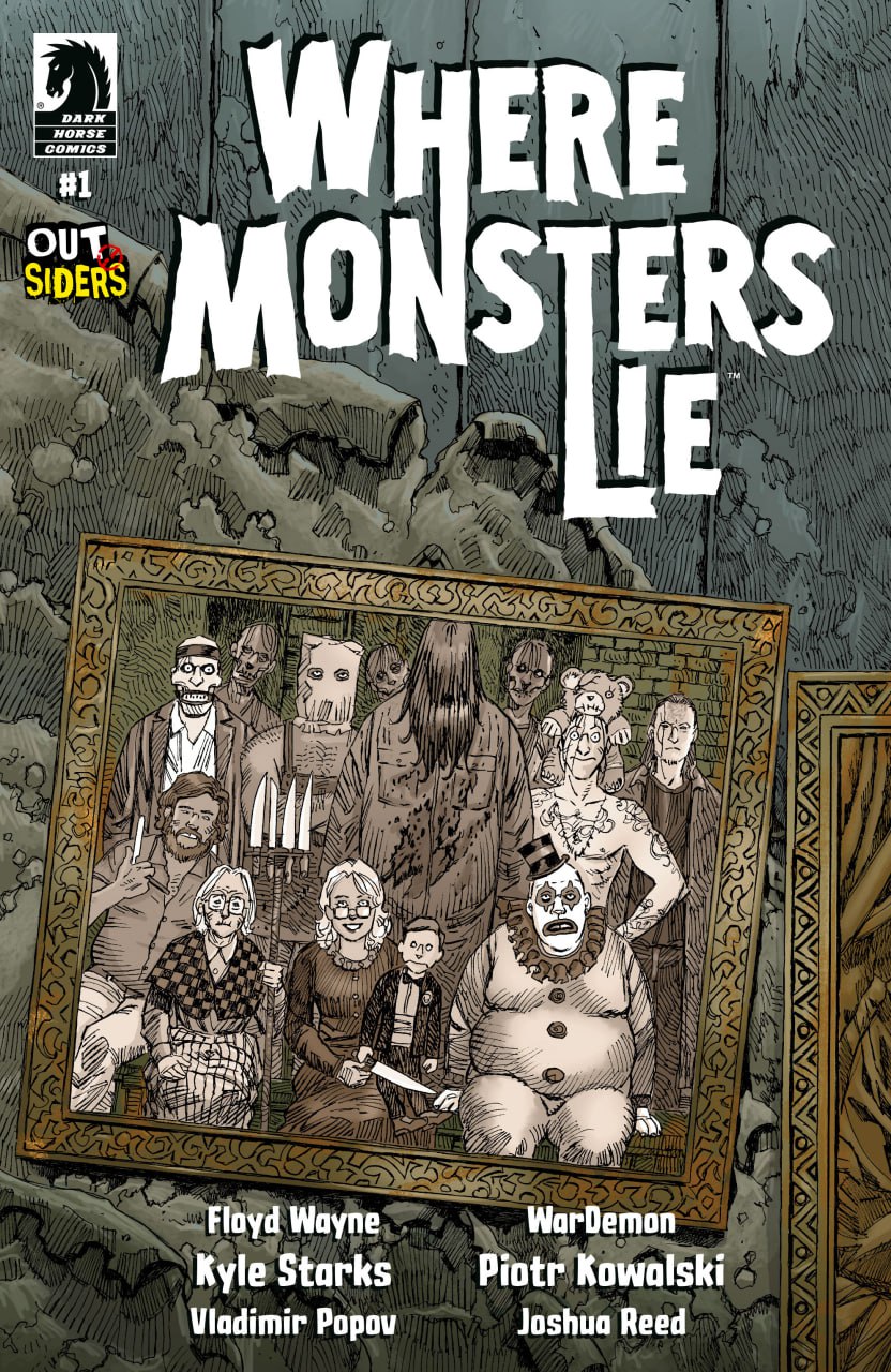 Portada ampliada de WHERE MONSTERS LIE