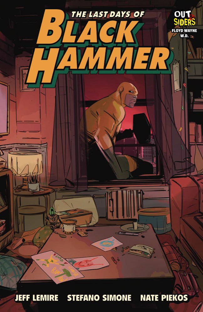 Portada ampliada de THE LAST DAYS OF BLACK HAMMER