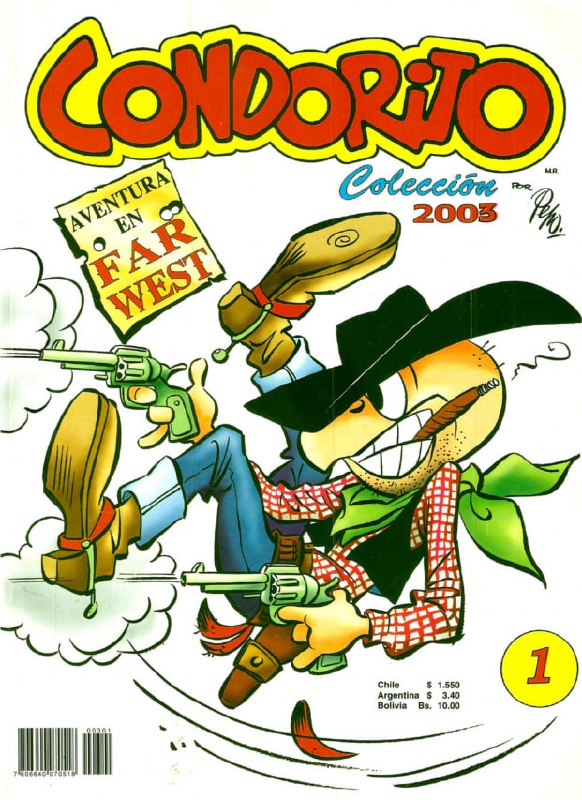 Portada ampliada de Condorito