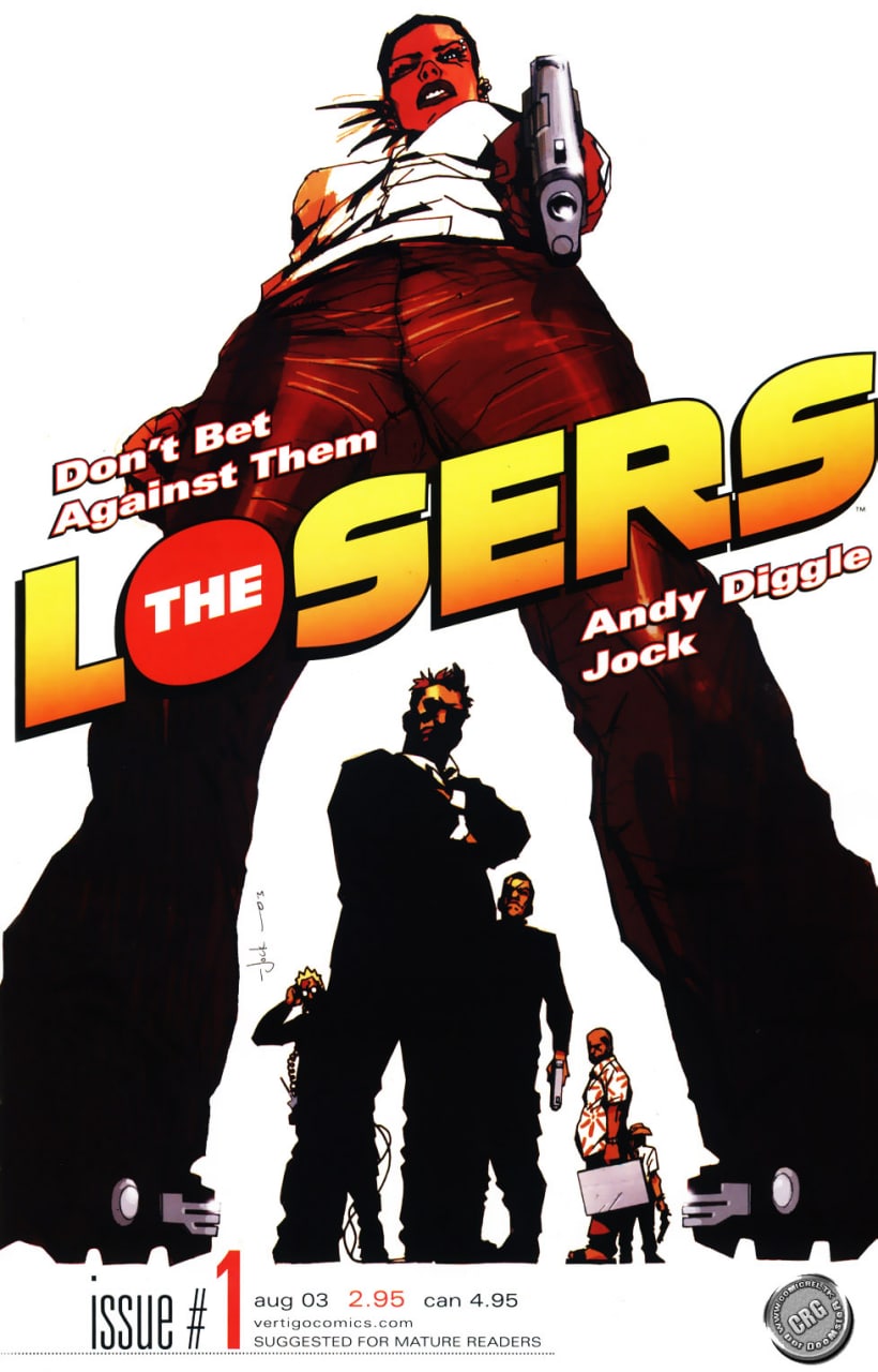 Portada ampliada de THE LOSERS