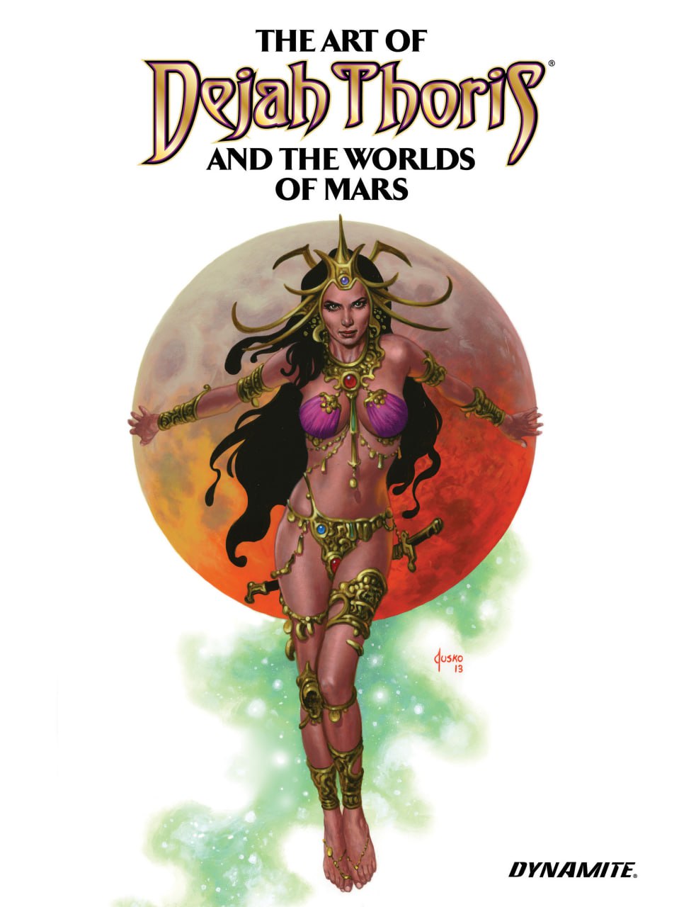 Portada ampliada de The Art of Dejah Thoris and the Worlds of Mars