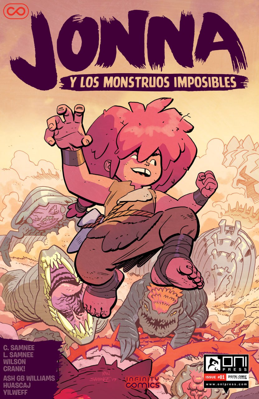 Portada ampliada de JONNA Y LOS MONSTRUOS IMPosibles