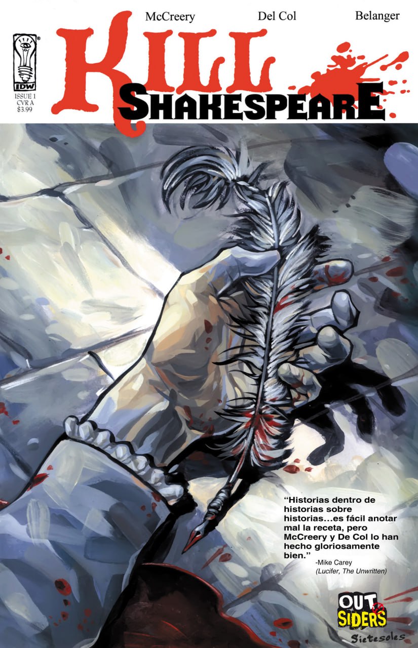 Portada ampliada de Kill Shakespeare