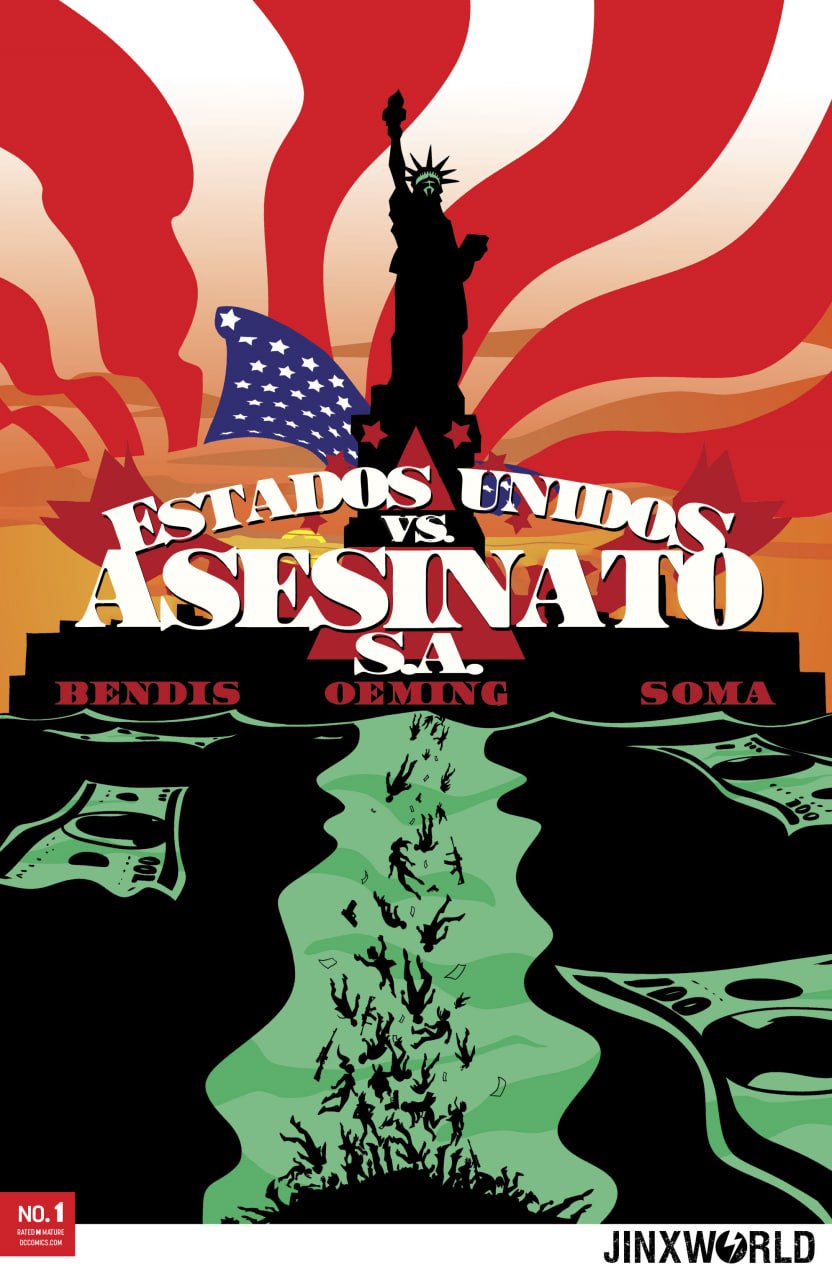 Portada ampliada de ESTADOS UNIDOS VS ASESINATO S.A.