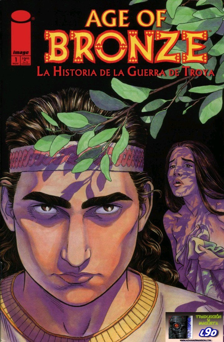 Portada ampliada de AGE OF BRONZE LA HISTORIA DE LA GUERRA DE TROYA