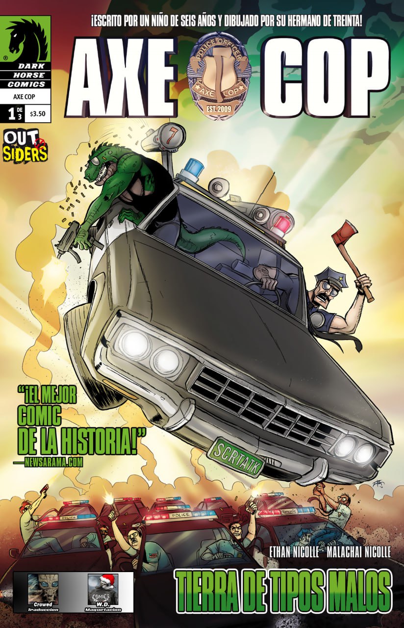 Portada ampliada de AXE COP