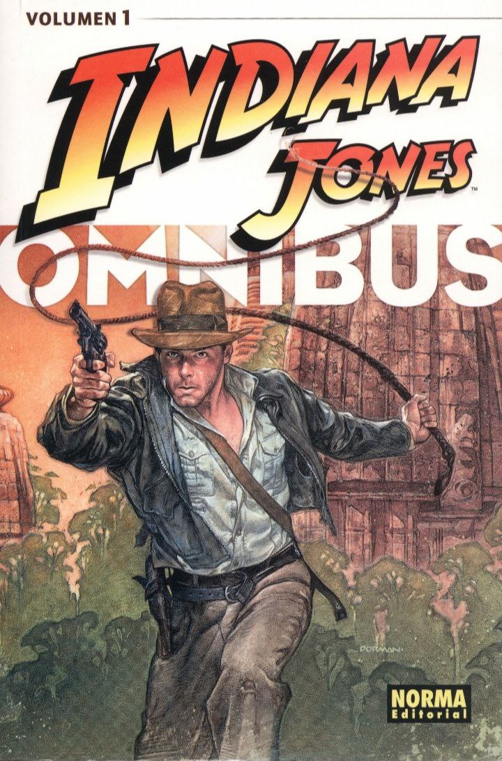 Portada ampliada de INDIANA JONES OMNIBUS
