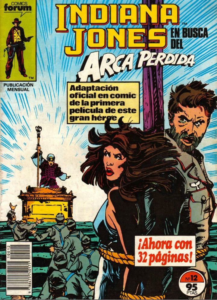 Portada ampliada de INDIANA JONES EN BUSCA DE LA ARCA PERDIDA