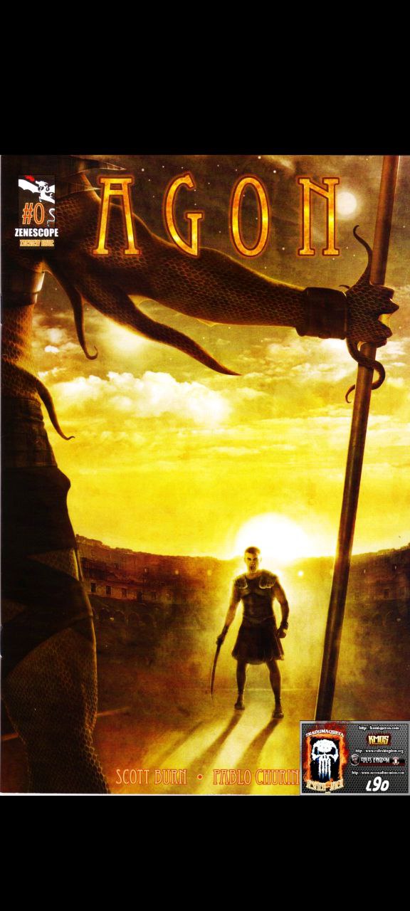 Portada ampliada de AGON