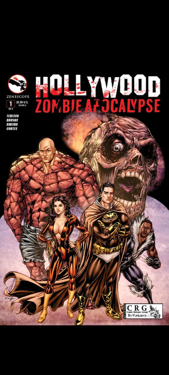 Portada ampliada de HOLLYWOOD ZOMBIE APOCALYPSE