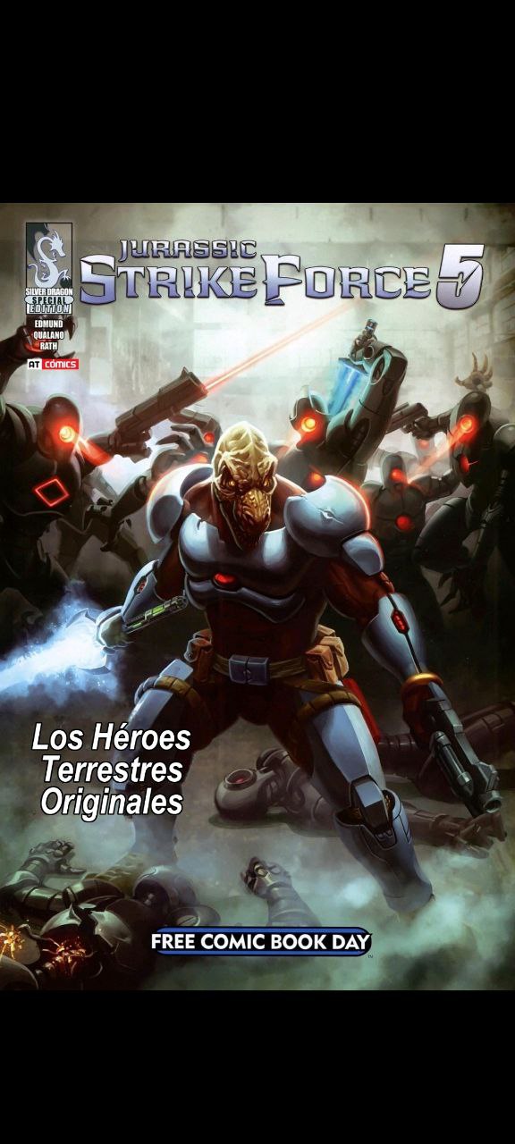 Portada ampliada de Strike Force