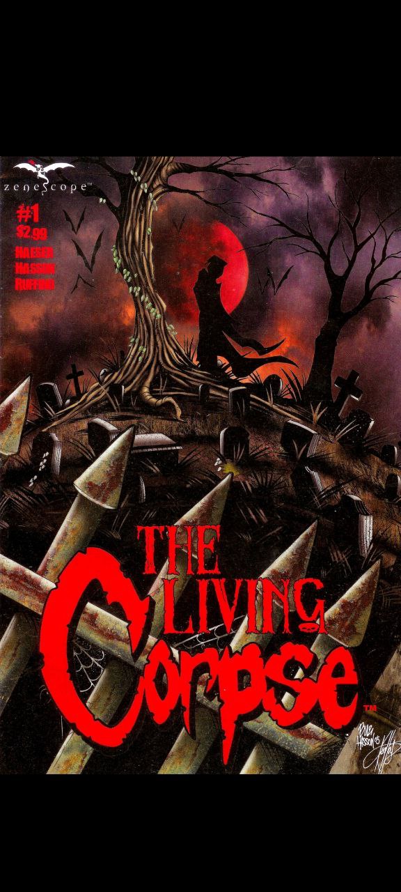 Portada ampliada de THE LIVING Corpse