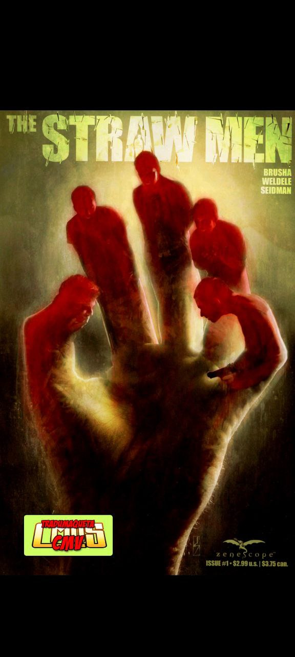 Portada ampliada de THE STRAW MEN