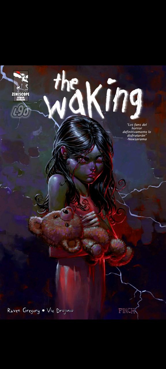 Portada ampliada de the waking