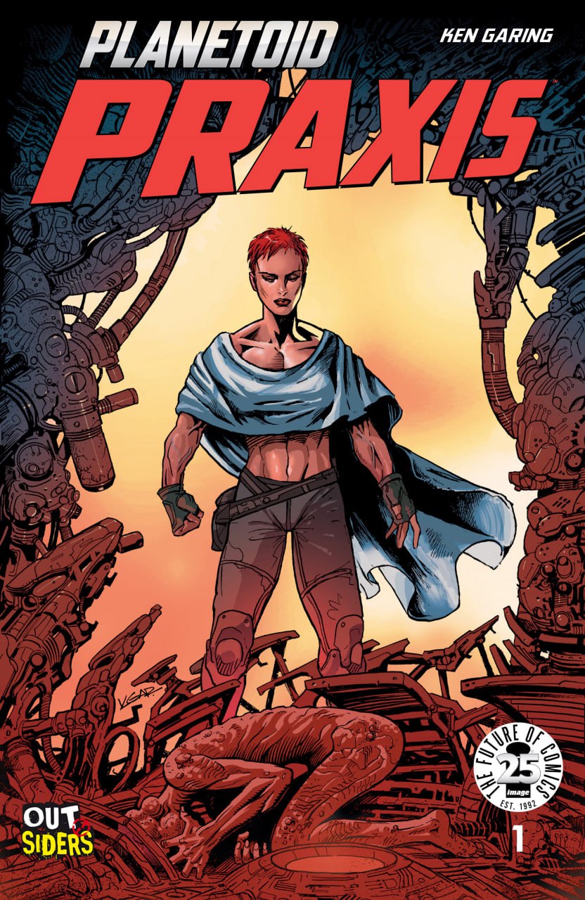 Portada ampliada de PLANETOID PRAXIS