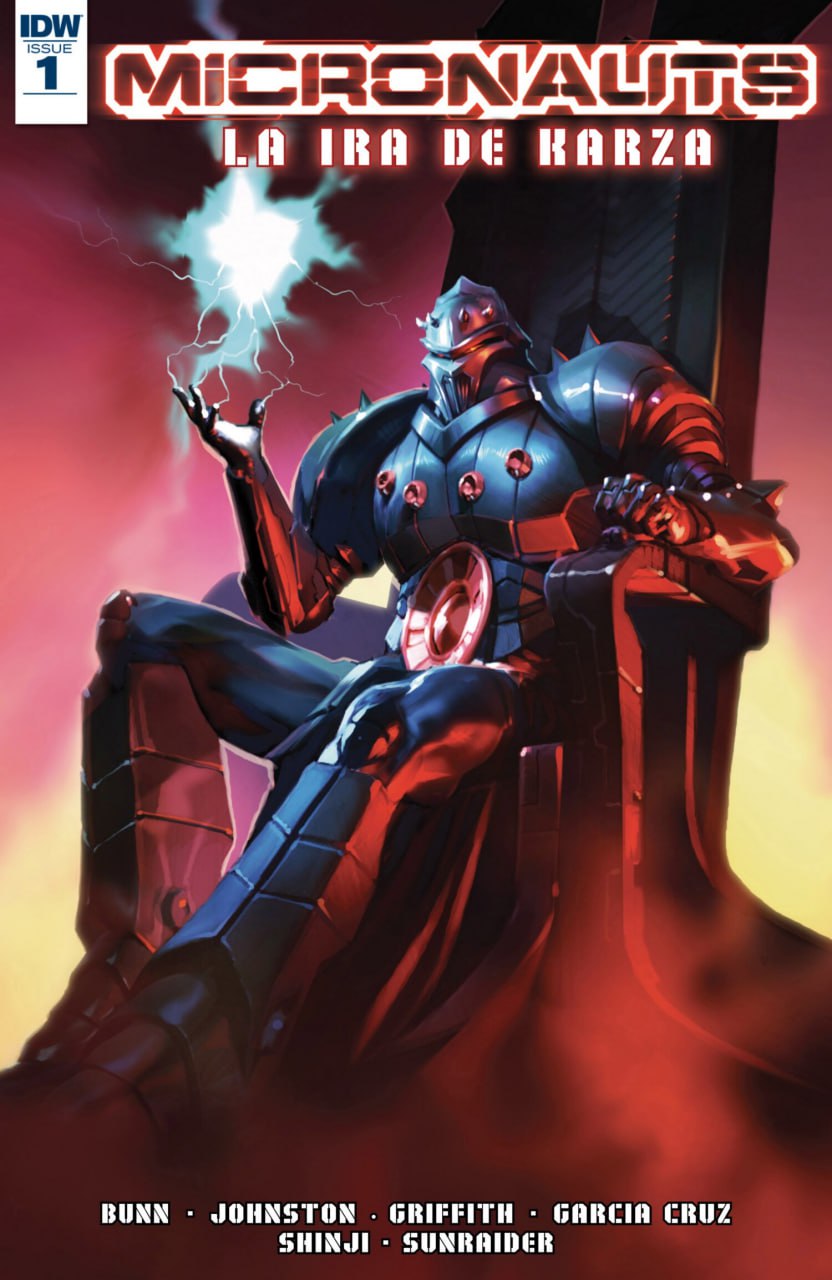 Portada ampliada de MICRONAUTS LA IRA DE KARZA