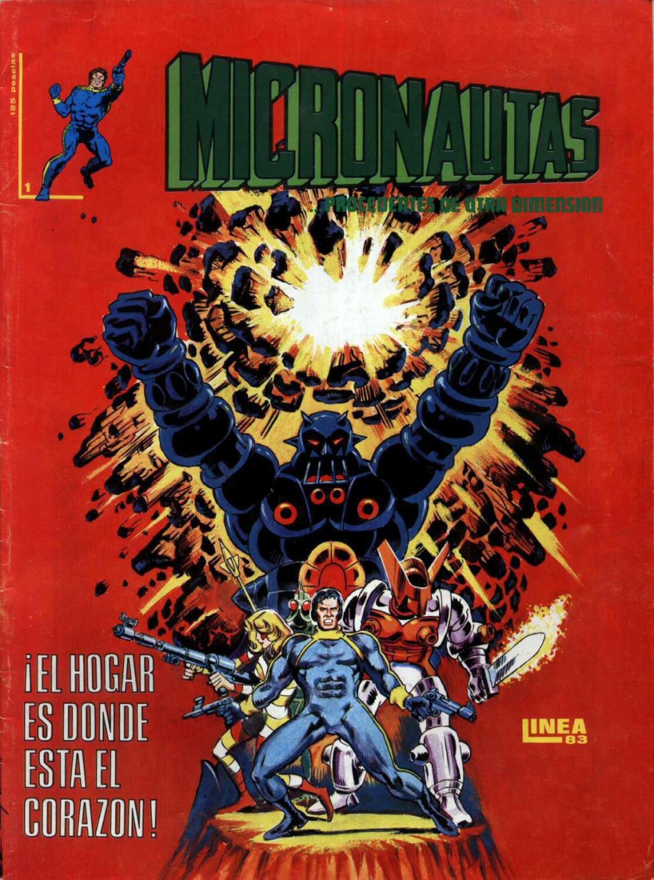 Portada ampliada de Micronautas