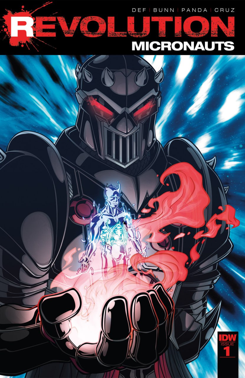 Portada ampliada de Revolution Micronauts