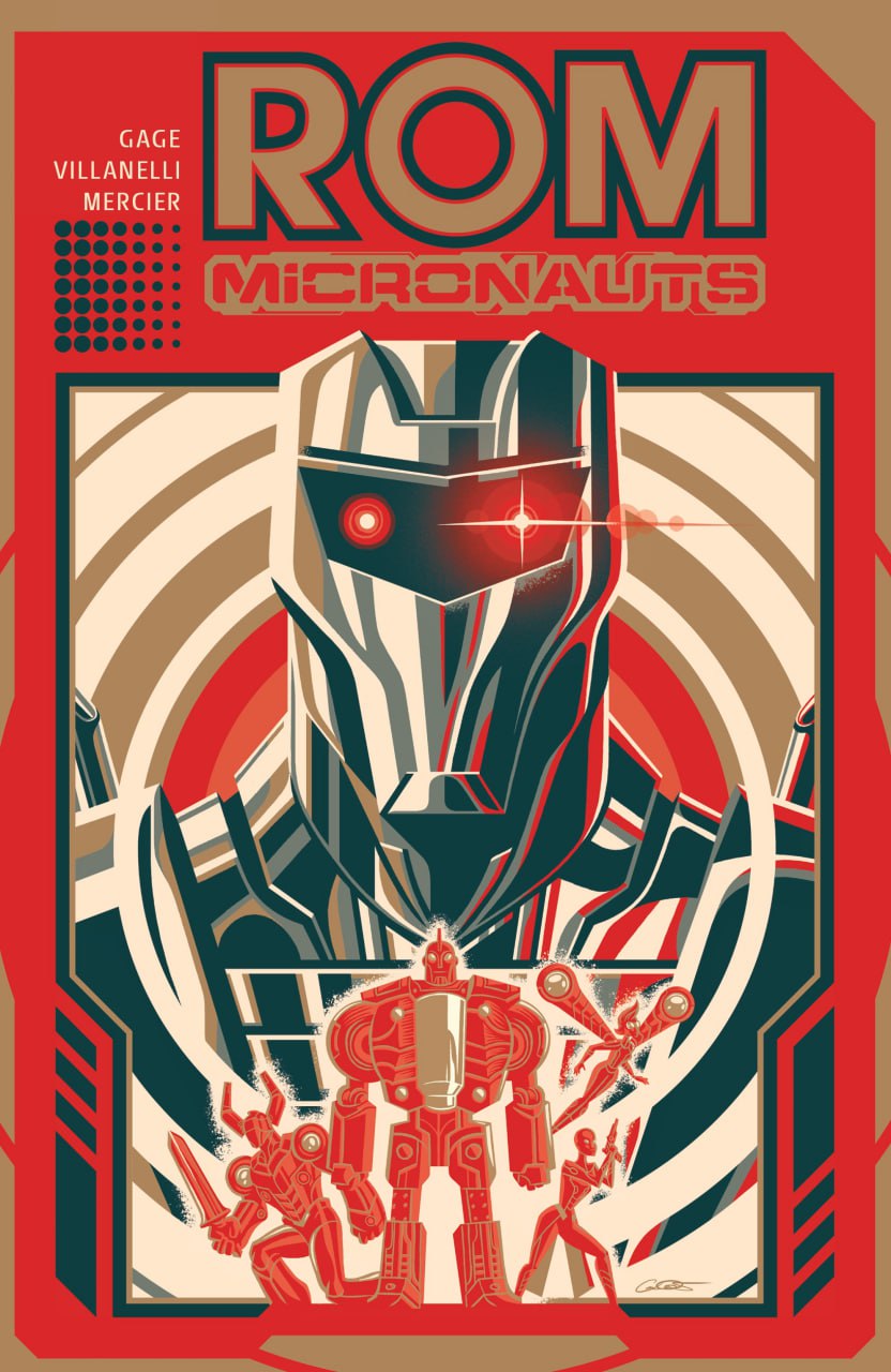Portada ampliada de ROM Micronauts
