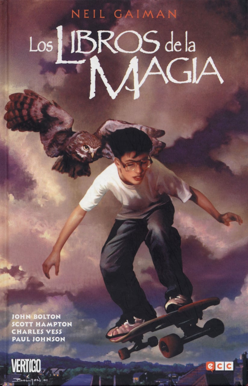Portada ampliada de Los LIBROS de la MAGIA