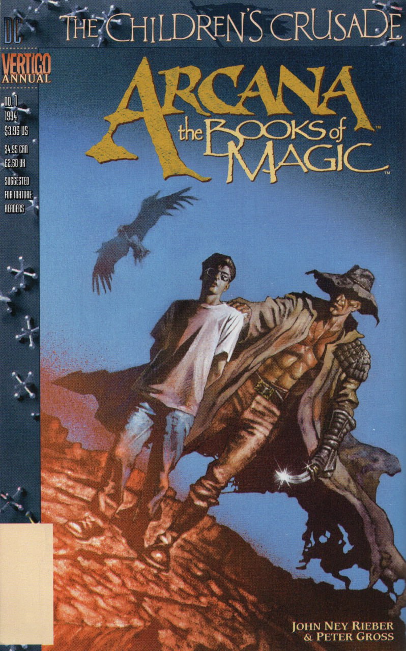 Portada ampliada de Arcana the Books of Magic