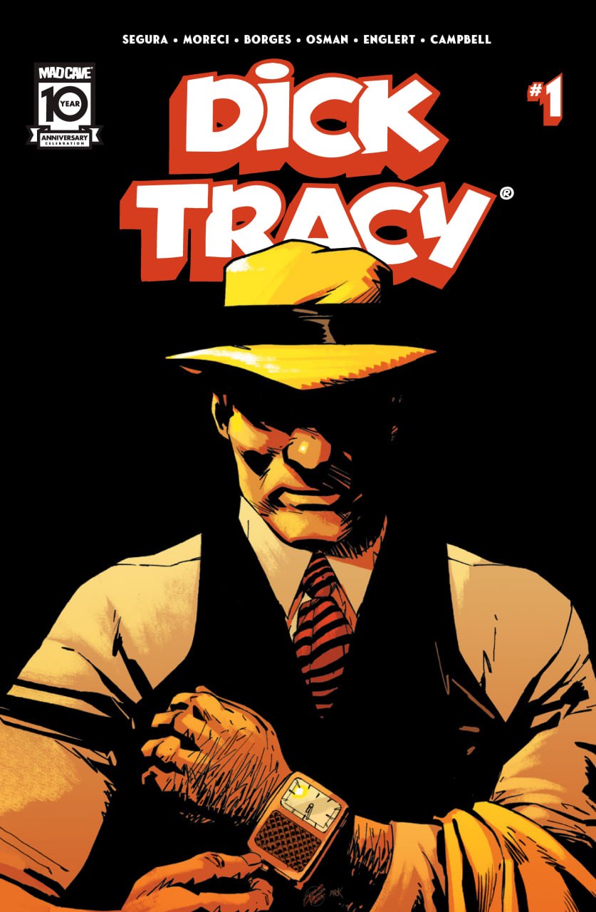 Portada ampliada de DICK TRACY