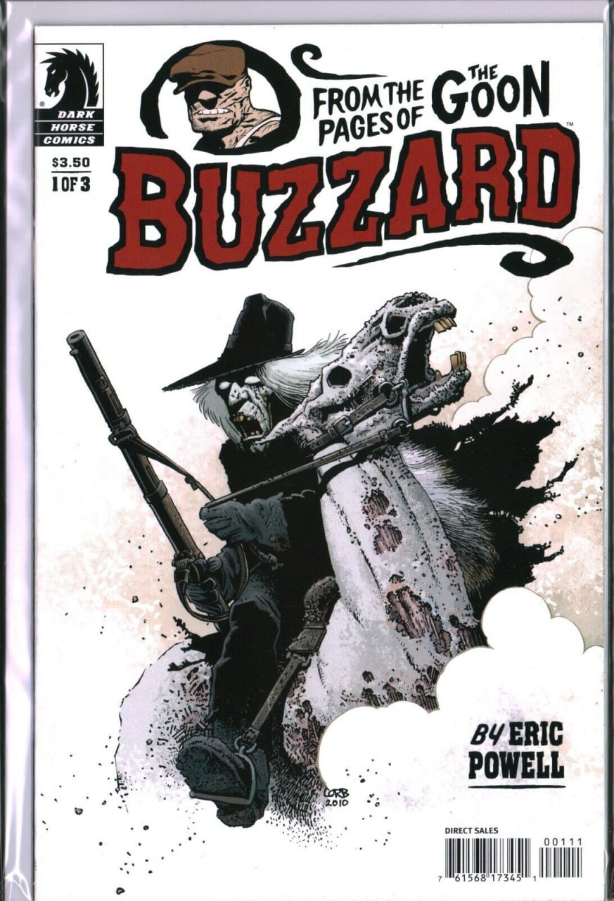 Portada ampliada de From the Pages of The Goon Buzzard