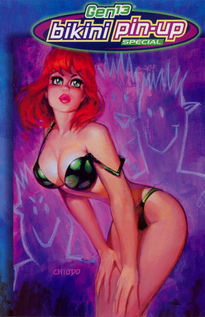 Portada ampliada de Gen13 Bikini Pin-up Special