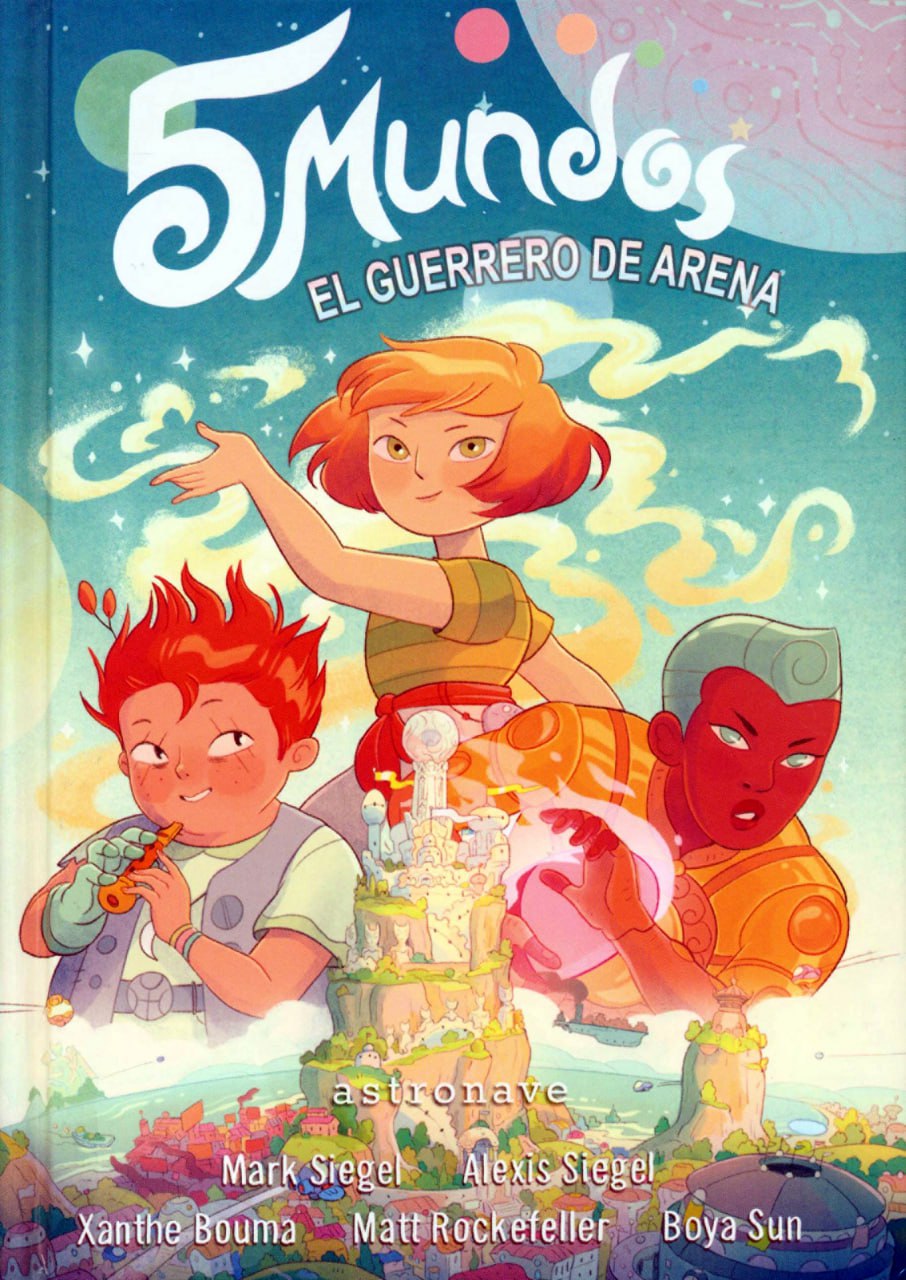 Portada ampliada de 5 Mundos EL GUERRERO DE ARENA