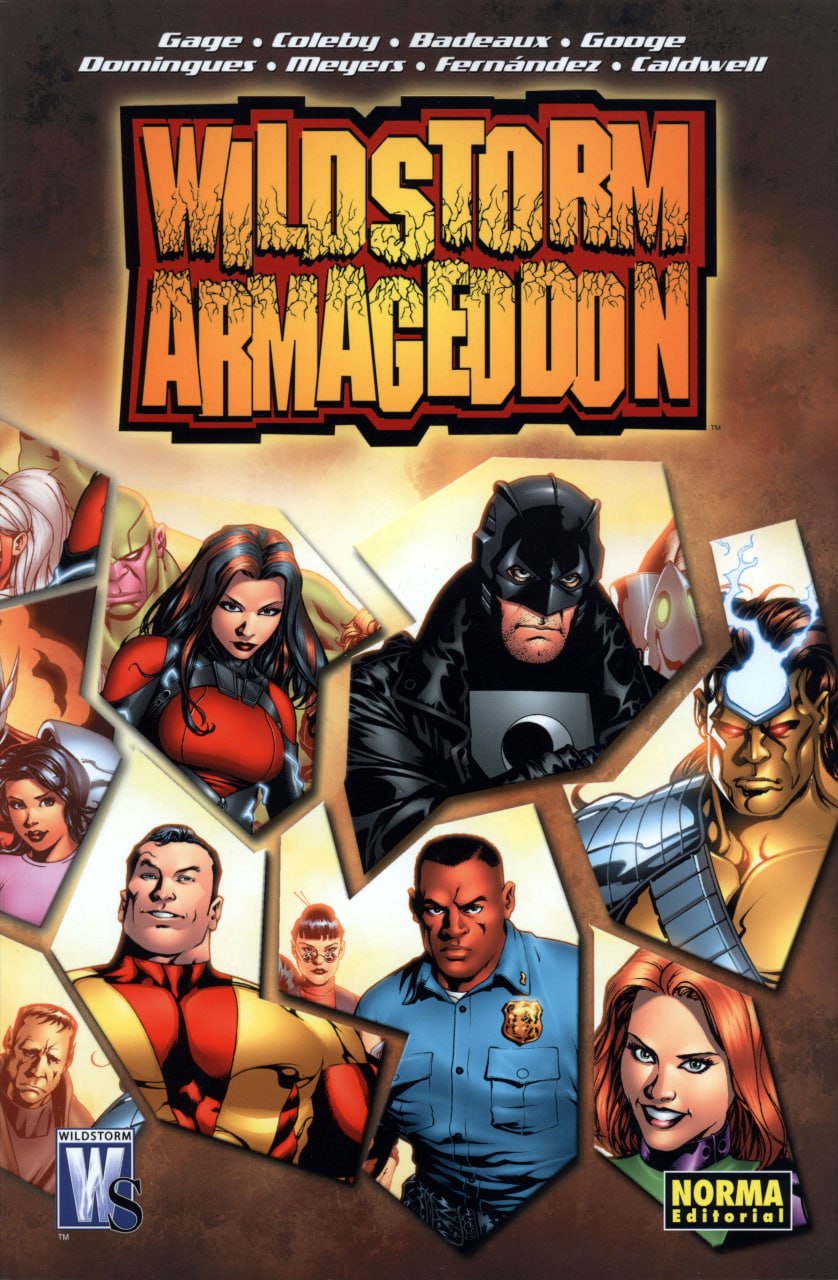 Portada ampliada de WILDSTORM ARMAGEDDON