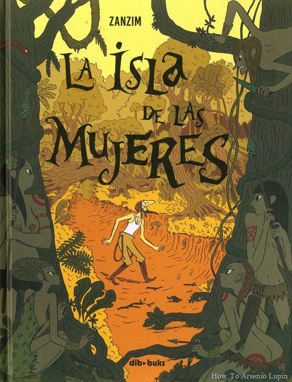 Portada ampliada de La isla de las mujeres