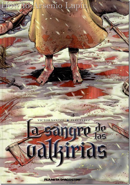 Portada ampliada de La sangre de las Valkirias