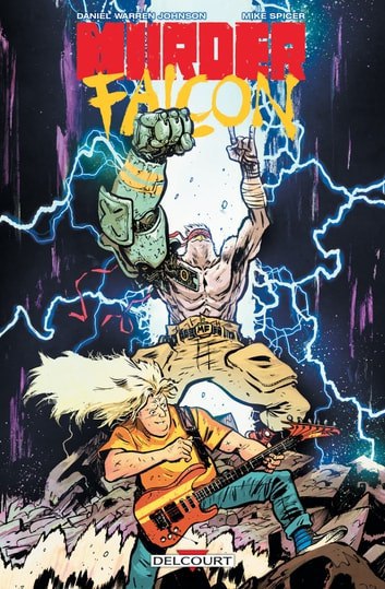Portada ampliada de Murder Falcon