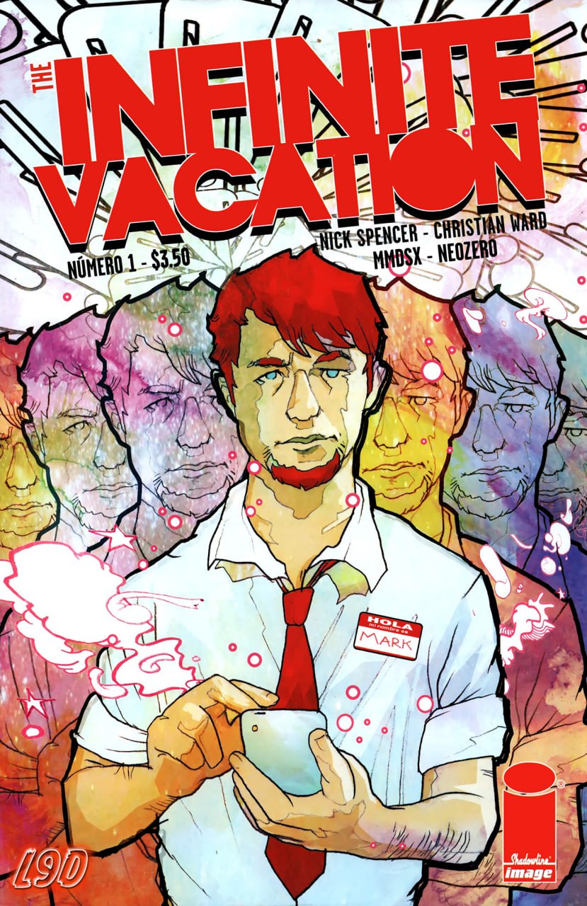 Portada ampliada de The Infinite Vacation