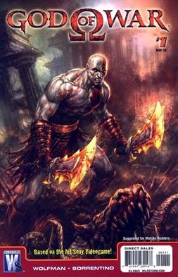 Portada ampliada de GOD OF WAR