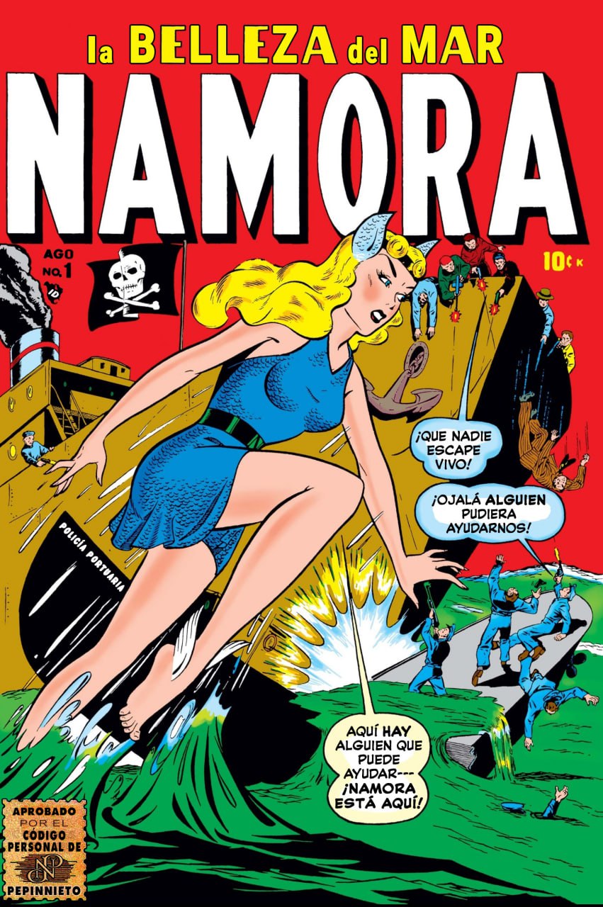 Portada ampliada de NAMORA