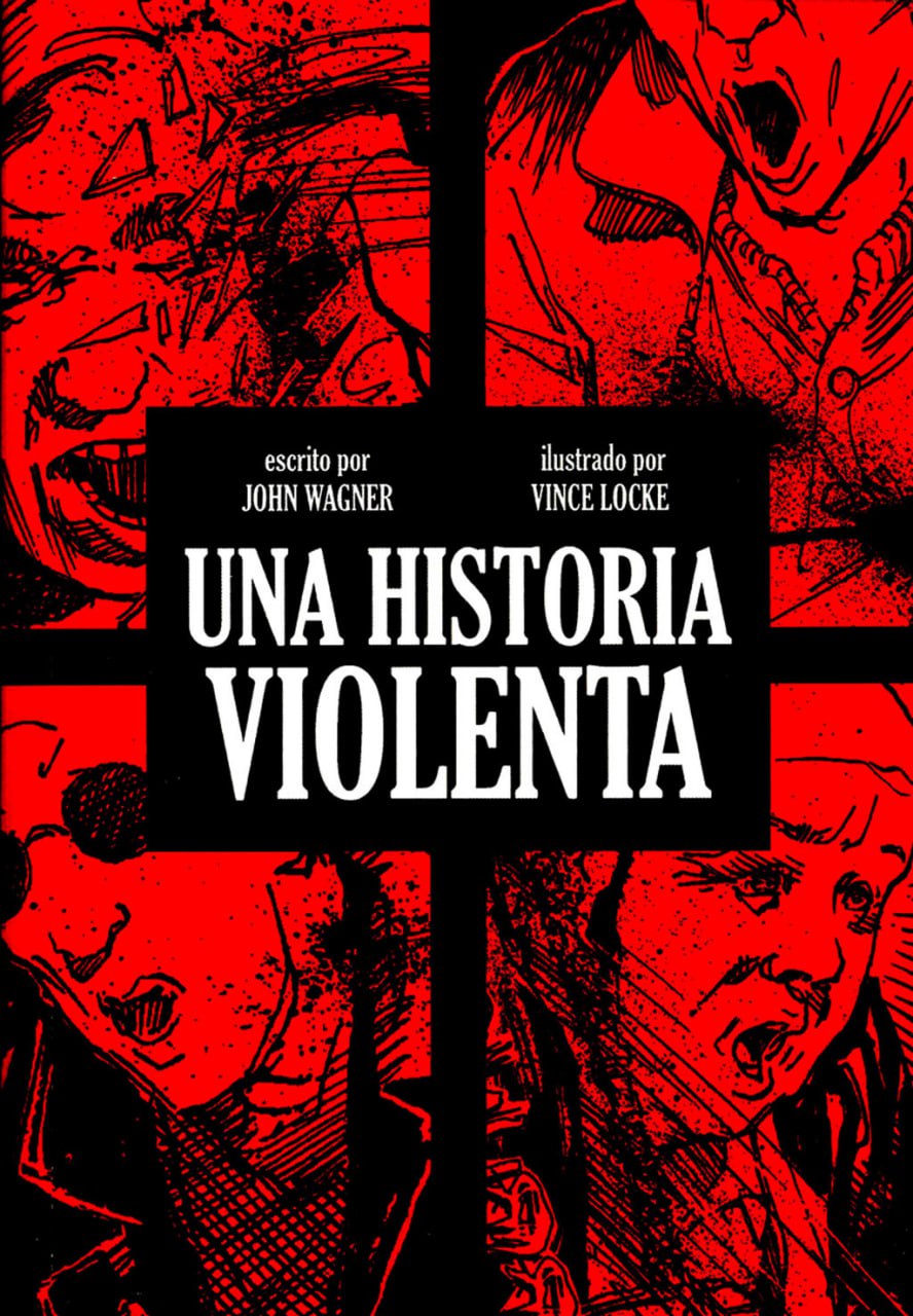 Portada ampliada de Una historia violenta