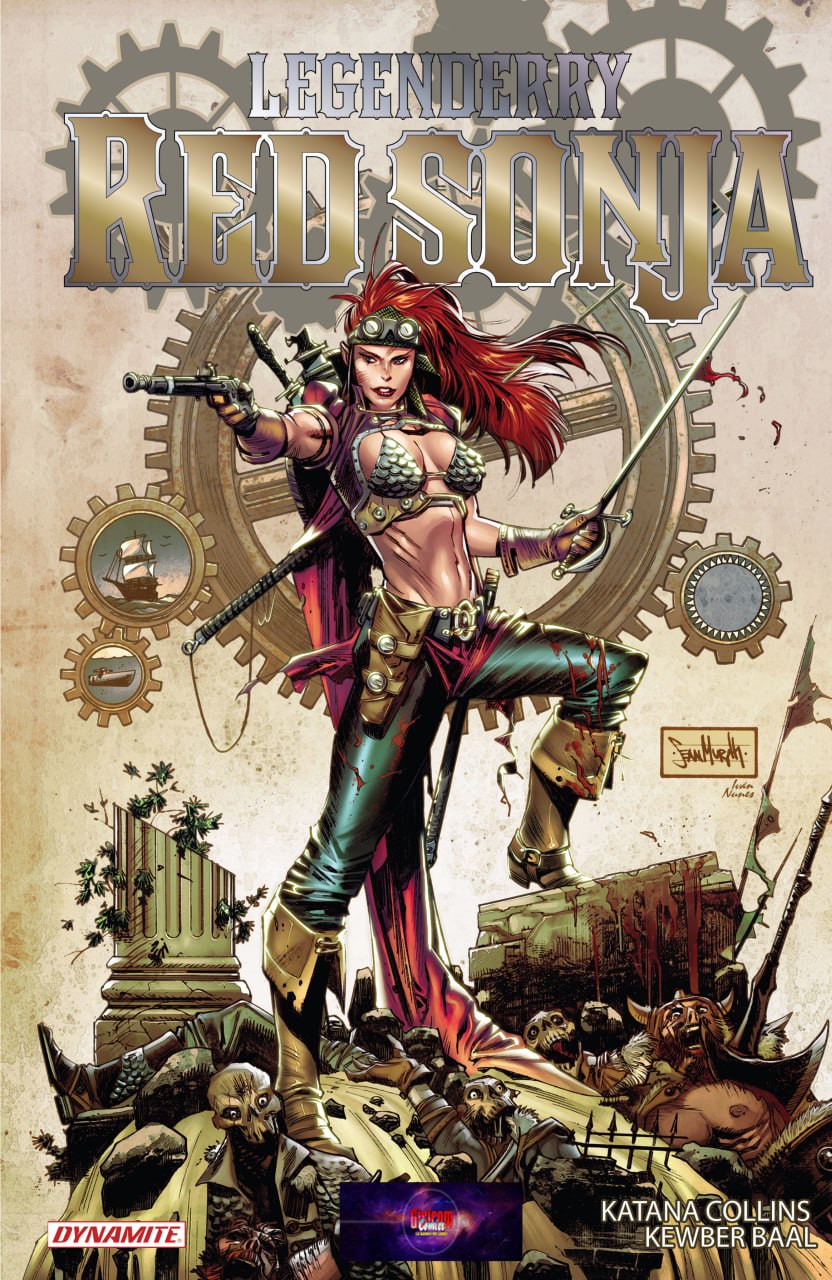 Portada ampliada de Legenderry Red Sonja