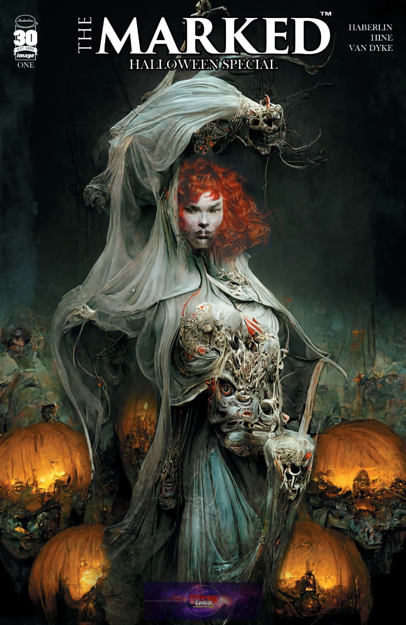 Portada ampliada de THE MARKED HALLOWEEN SPECIAL