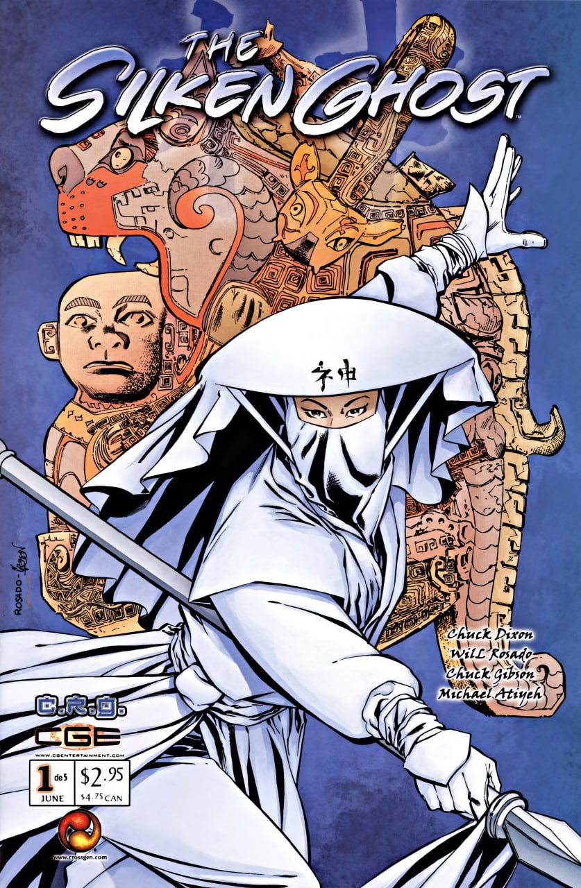 Portada ampliada de THE SILKEN GHOST