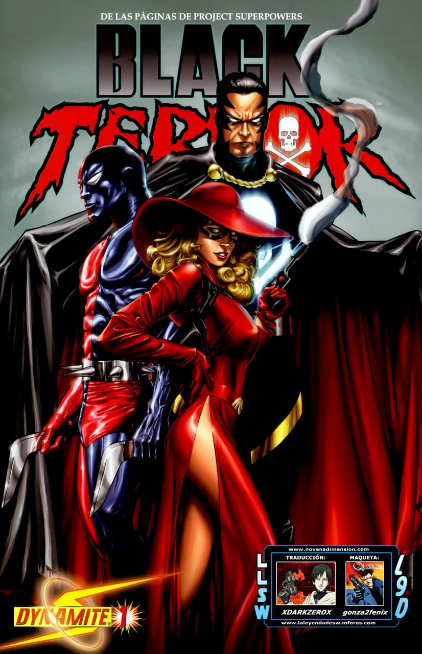 Portada ampliada de BLACK TERROR