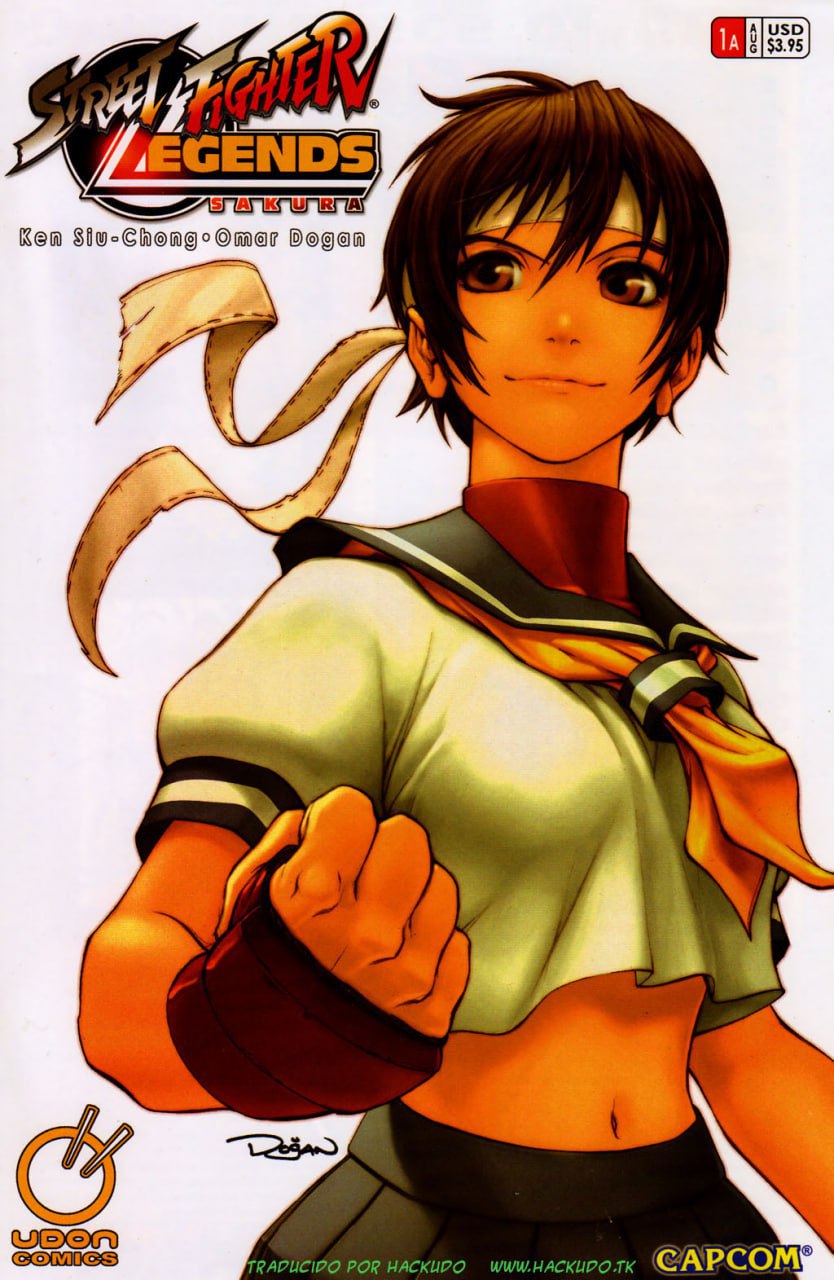 Portada ampliada de Street Fighter Legends