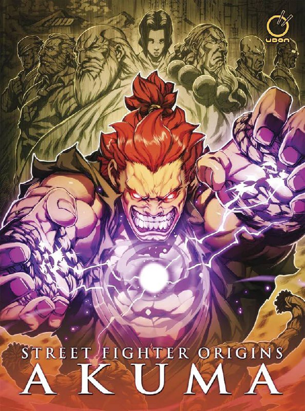 Portada ampliada de STREET FIGHTER ORIGINS AKUMA